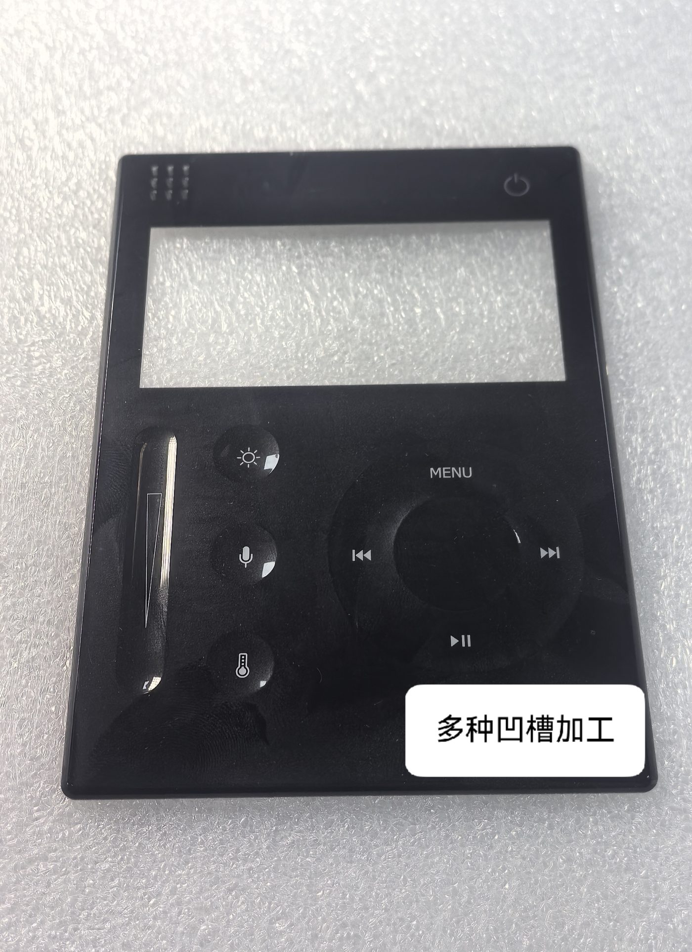 多种凹槽加工面板
